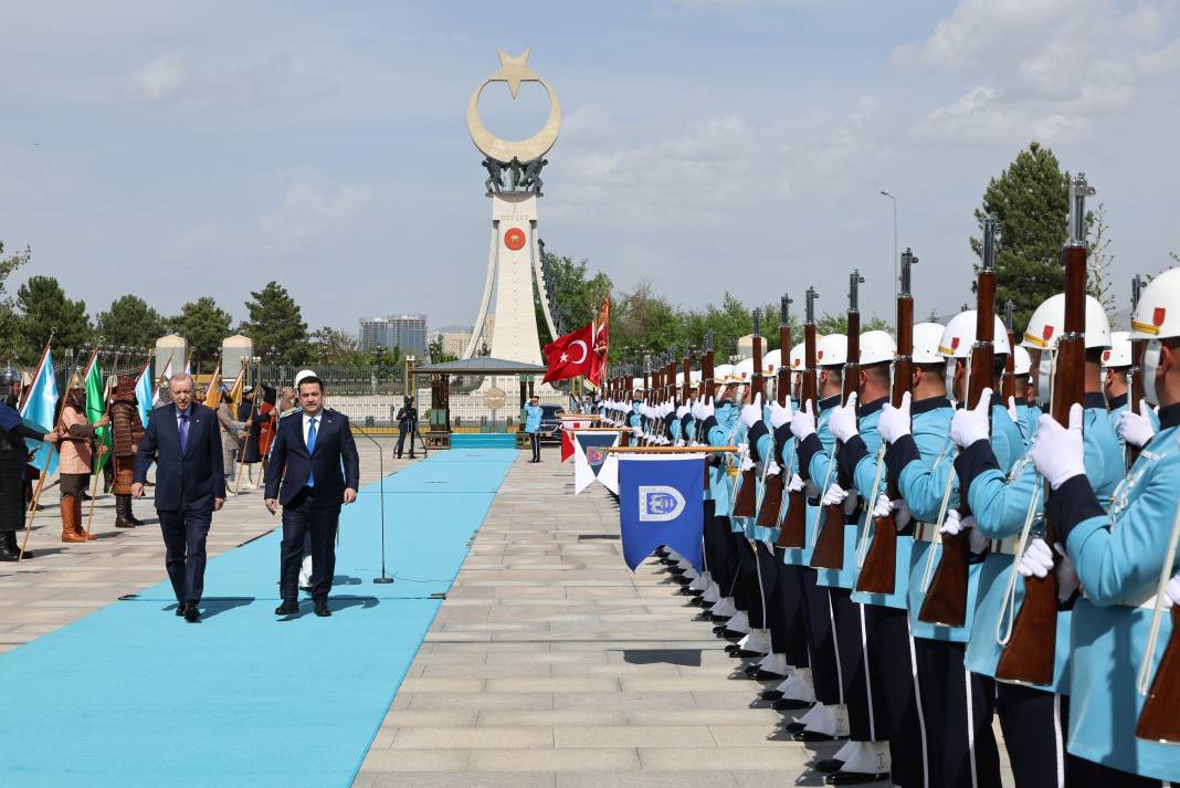 Irak Başbakanı Ankara’da! Külliye’de resmi tören: Sudani’den güç birliği mesajı... 19
